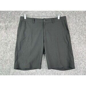 Roundtree & Yorke Men's Black Shorts Performance Stretch Size 35